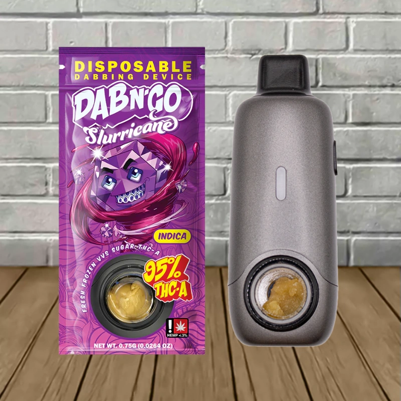 DAB N' GO Dabbing Disposable 7.5g - Slurricane -- Indica -- DISPOSABLE