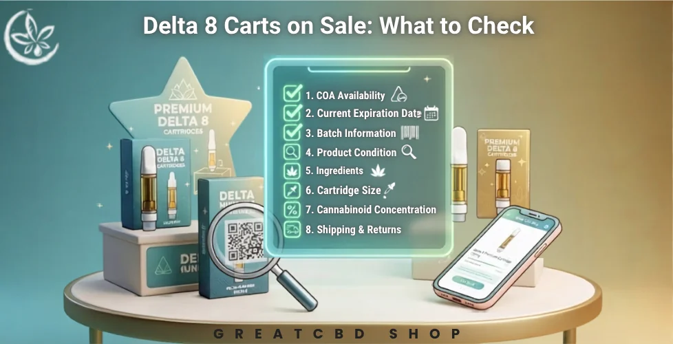 Delta 8 Carts on Sale What to Check