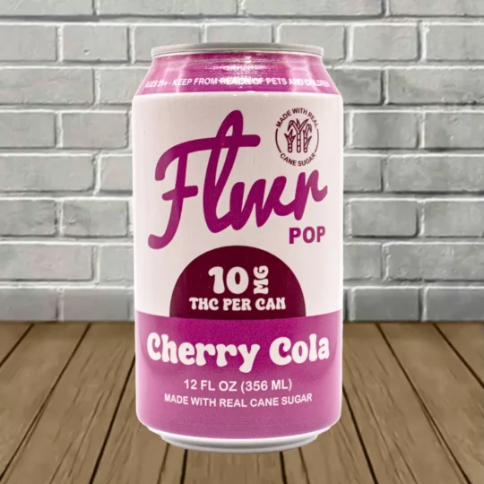 FLWR POP Delta-9 Soda 10mg-Cherry Cola