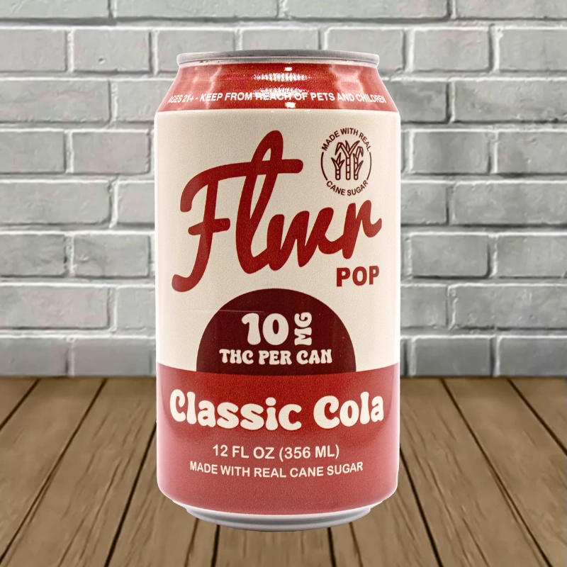 FLWR POP Delta-9 Soda 10mg-Classic Cola