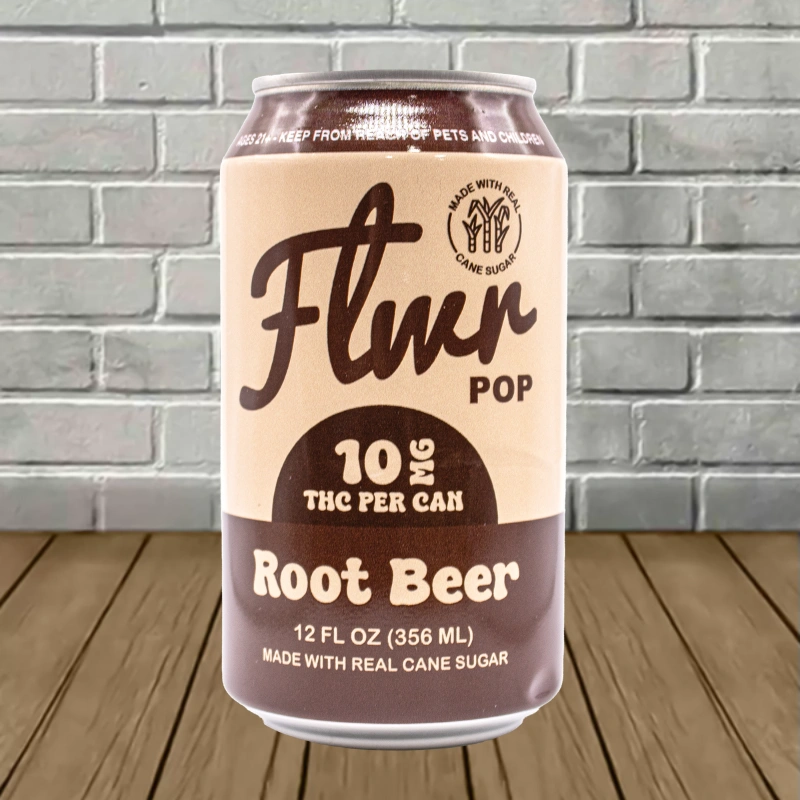 FLWR POP Delta-9 Soda 10mg-Root Beer