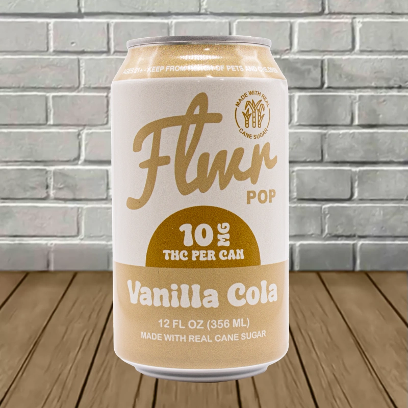 FLWR POP Delta-9 Soda 10mg-Vanilla Cola