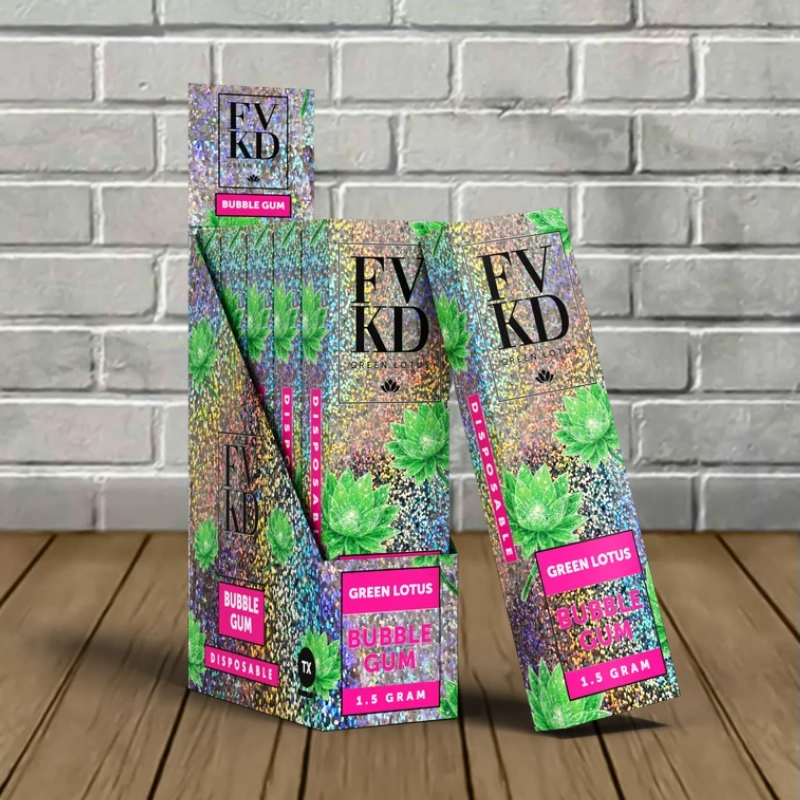 FVKD Exotics Green Lotus Disposable 1.5g-Bubblegum