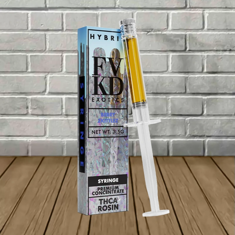 FVKD THCa Live Rosin Syringe-Berry Zkittlez -- Hybrid -- Syringe