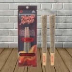 Flying Monkey Diamond Infused CB9A + THCp Prerolls 2ct-Straw Sour Diesel -- Sativa