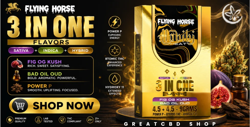 Flying Horse Habibi Heat Edition 3 in 1 THC Vape