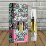 Geek'd Dabbit THCp Carts 0.5g-Rainbow Belts Kief Cottontail -- Indica -- CARTRIDGE