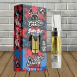 Geek'd Dabbit THCp Carts 0.5g-Shatter Shot Fire OG -- Indica -- CARTRIDGE