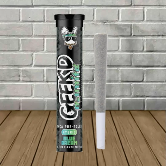 Geek'd G-Units THCa Preroll 1g-Blue Dream -- Hybrid