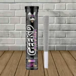 Geek'd G-Units THCa Preroll 1g-Grape Cream Cake -- Indica