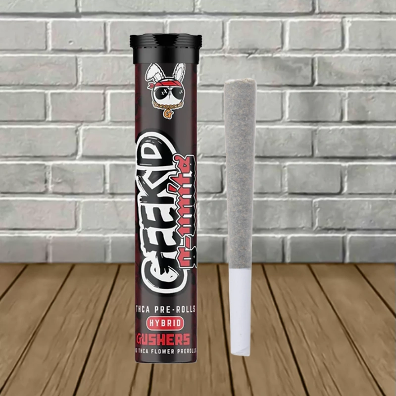 Geek'd G-Units THCa Preroll 1g-Gushers -- Hybrid