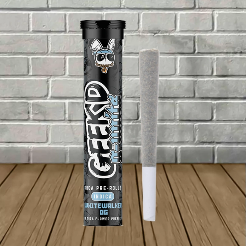 Geek'd G-Units THCa Preroll 1g-Whitewalker OG -- Indica