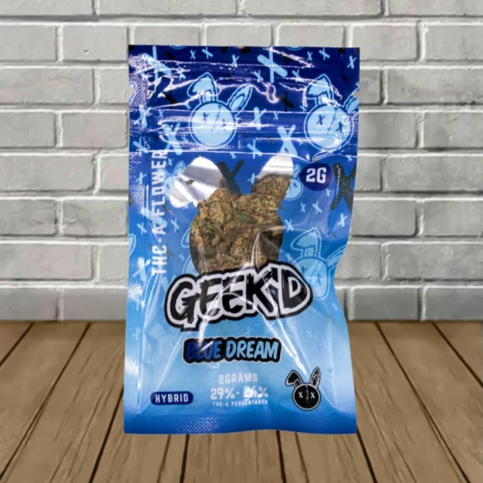 Geek'd THCa Flower 2g-Blue Dream -- Hybrid