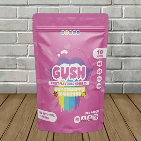 Goo'd Extracts THCa Gush Gummies 2000mg-Strawberry Lemonade