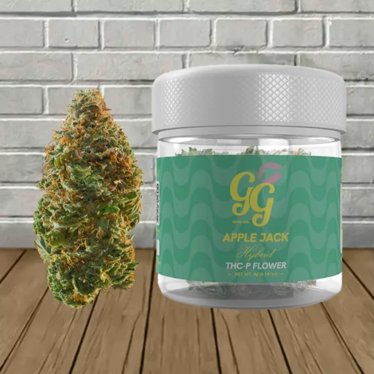 Good Girl THCp Flower 4g-Apple Jack -- Hybrid