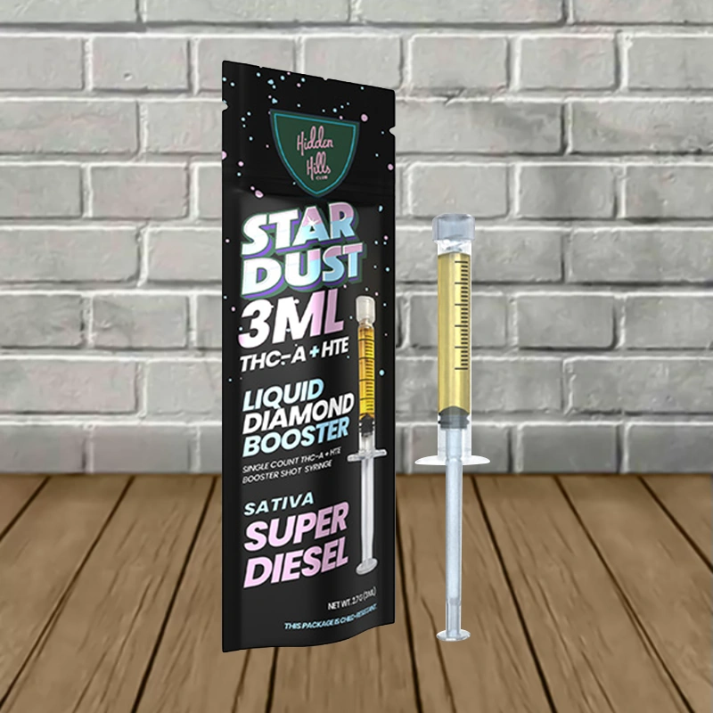 Hidden Hills THCa Star Dust Syringe 3g-Super Diesel -- Sativa -- Syringe