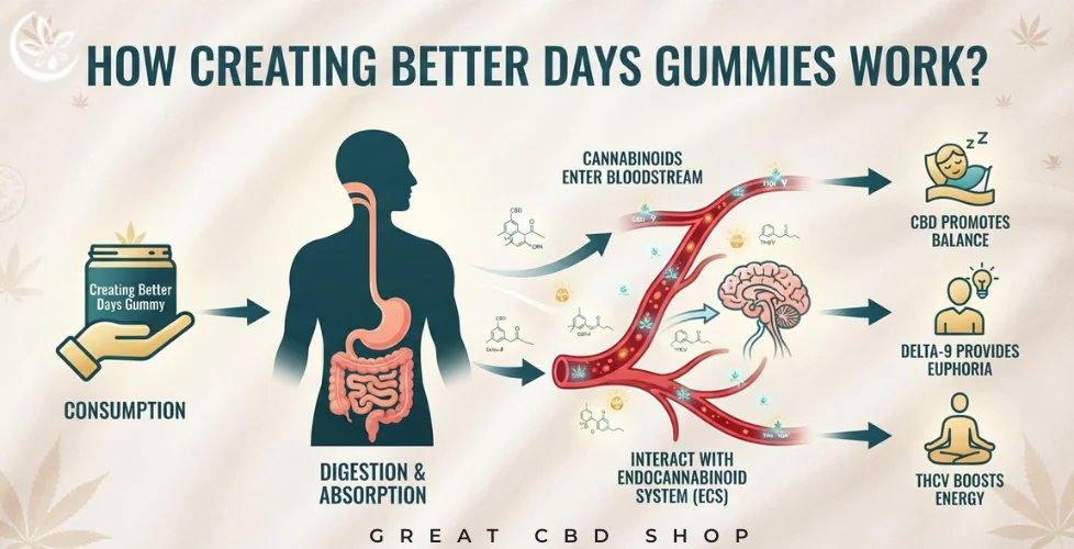 How Creating Better Days Gummies Work