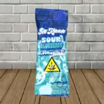 Ice Kream D9 + THCp Gummies 2000mg 1ct-Sour Blueberry