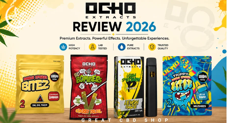 Ocho Extracts Review 2026 Products, Effects & Buying Guide