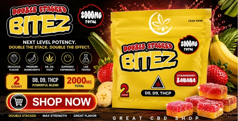 Ocho Extracts X Trip Drip X Sugar Double Stacked Bitez 2000mg