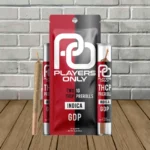Players Only THCp Prerolls 2x1g-GDP -- Indica