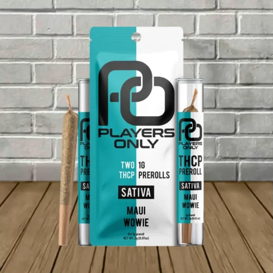 Players Only THCp Prerolls 2x1g-Maui Wowie -- Sativa