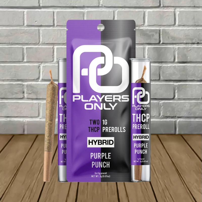 Players Only THCp Prerolls 2x1g-Purple Punch -- Hybrid