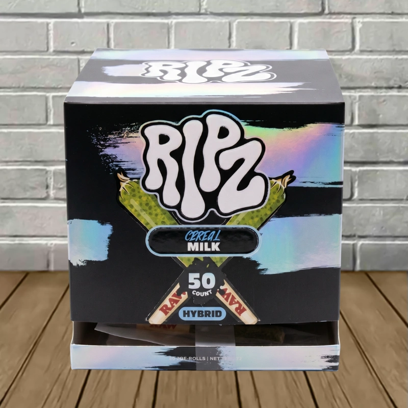 RIPZ THCa Prerolls 50ct-Cereal Milk -- Hybrid