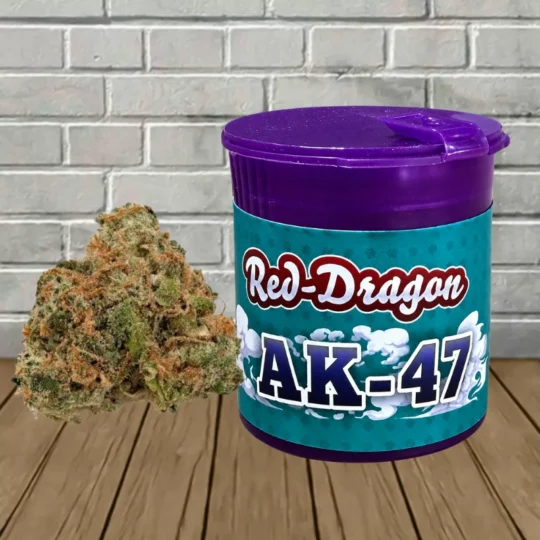 Red Dragon Premium THCa Flower 1g-AK-47 -- Hybrid