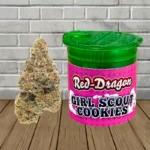 Red Dragon Premium THCa Flower 1g-Girl Scout Cookies -- Hybrid
