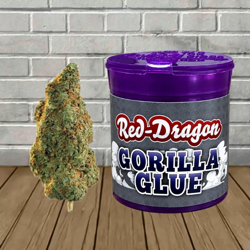 Red Dragon Premium THCa Flower 1g-Gorilla Glue -- Indica