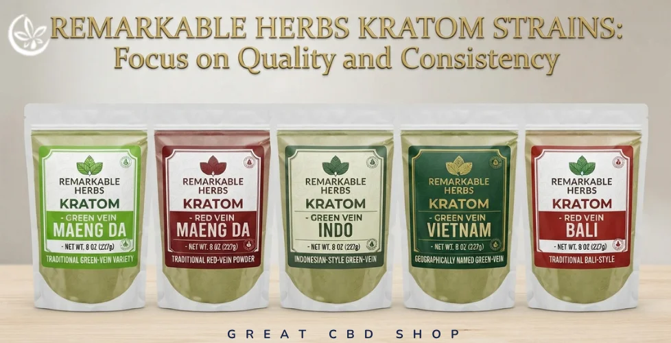 Remarkable Herbs Kratom Strains