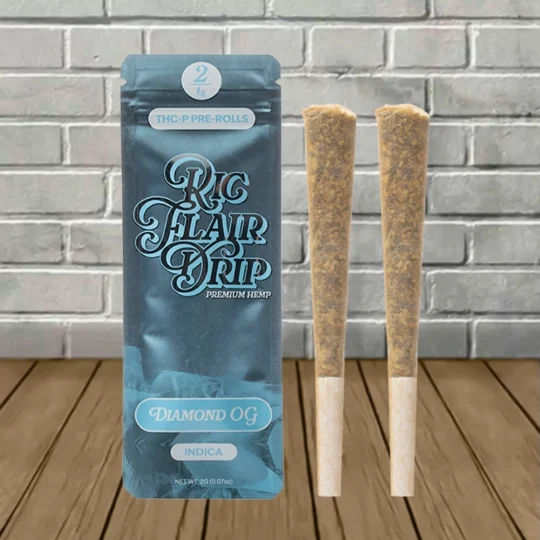 Ric Flair Drip THCp Prerolls 2x1g-Diamond OG -- Indica