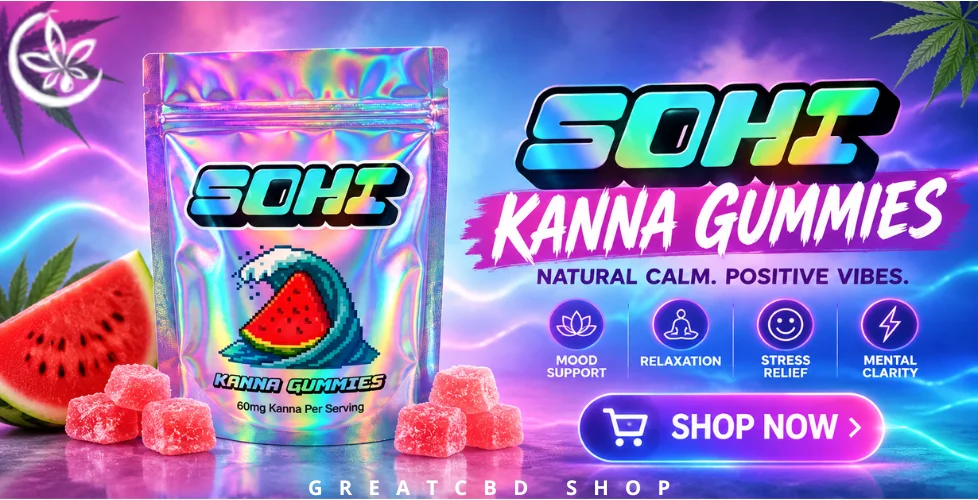 SOHI Kanna Social Gummies 720mg