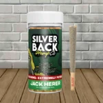 Silverback Hemp Co THCa Prerolls Jumbo Jar 20ct-Jack Herer -- Sativa