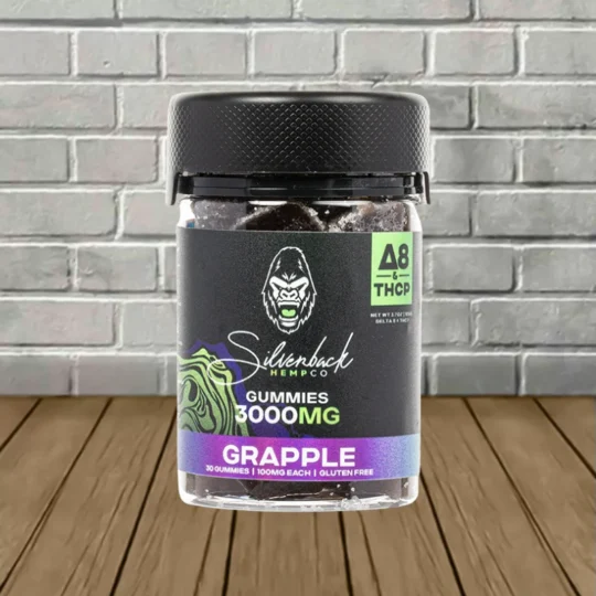 Silverback Hemp Co THCp + Delta-8 Gummies 3000mg-Grapple