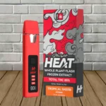 Straight Heat Flash Frozen THC Extract Disposable 1g-Tropical Sherb -- Hybrid -- DISPOSABLE