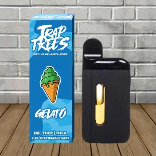 Trap Trees by Lil Baby THCa + D8 + THCp Disposable 3.5g-Gelato -- Indica -- DISPOSABLE
