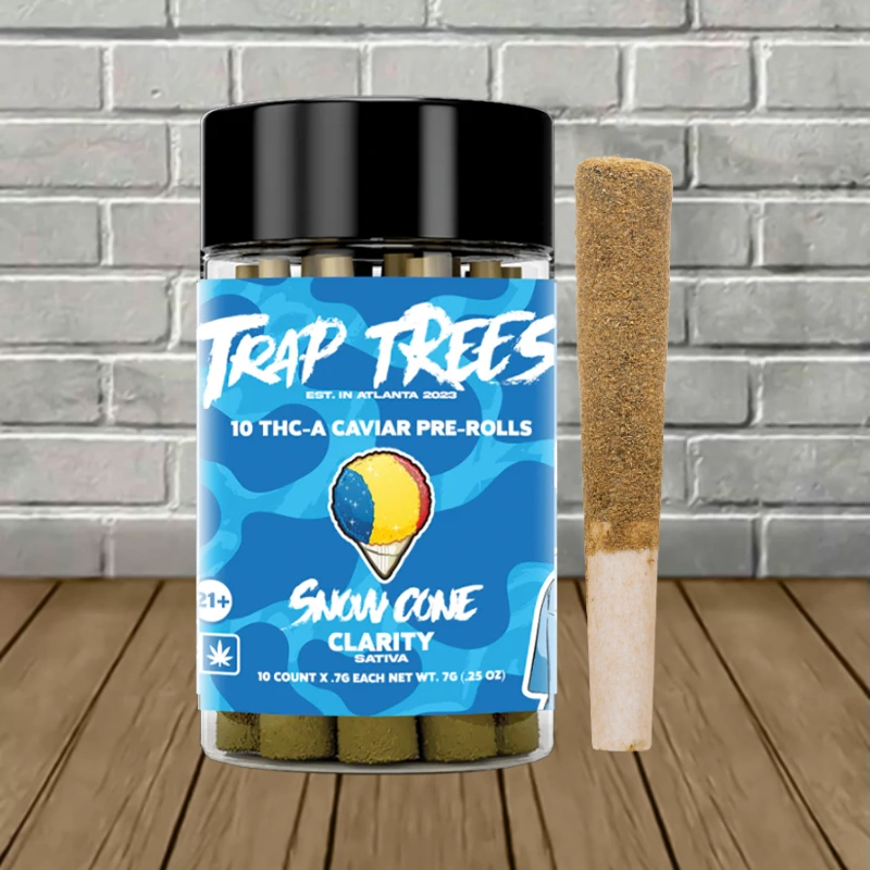 Trap Trees by Lil Baby THCa Kief Blunt Prerolls 10ct-Snow Cone -- Sativa