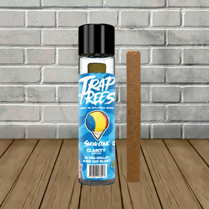 Trap Trees by Lil Baby THCa Kief Blunt Prerolls 2g - Snow Cone -- Sativa