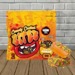 BITEZ Candy Coated Double Stacked Bitez D9 Gummies 500mg - Peach Mango