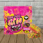 BITEZ Candy Coated Double Stacked Bitez D9 Gummies 500mg - Strawberry Lemonade