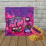 BITEZ Candy Coated Double Stacked Bitez D9 Gummies 500mg - Very Berry