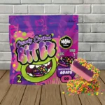 BITEZ Candy Coated Double Stacked Bitez D9 Gummies 500mg - Watermelon Grape
