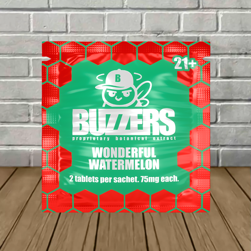 Buzzers_Proprietary_Botanical_Extract_Tablet_75mg_Wonderful_Watermelon