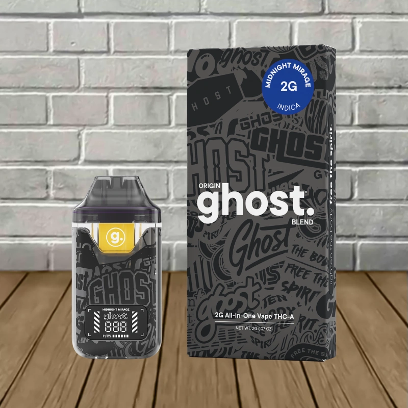 Ghost Origin Blend THCa Disposable 2g - Midnight Mirage -- Indica -- DISPOSABLE