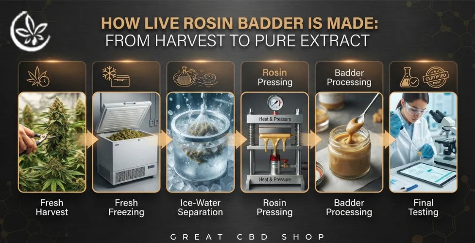How Is Live Rosin Badder Made