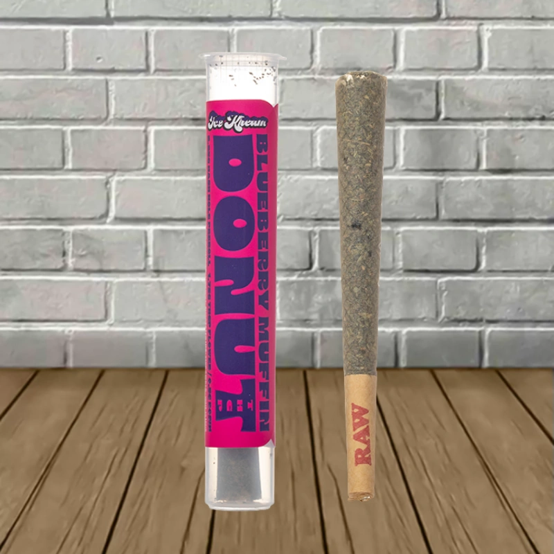 Ice Kream Donuts THCp Preroll 2.25g - Blueberry Muffin -- Indica -- 1ct