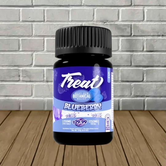 Kream Treat Next-Gen Botanicals Tablets 1250mg - Blueberry -- 5ct Jar