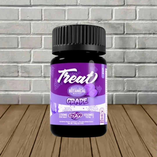 Kream Treat Next-Gen Botanicals Tablets 1250mg - Grape -- 5ct Jar